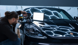 Ergebnis nach mobiler Dellentechnik in Korntal